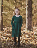 Emerald Long Sleeve Channy Dress