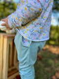 Harvest Blooms Crop Hoodie - L+E