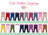 2023 Fall Extras Cuff Button Leggings - ALL COLORS