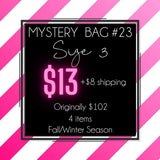 Mystery Bag #23 - Size 3 - 4 items - ORIG $102