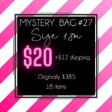 Mystery Bag #27 - Size 18m - 18 items - ORIG $385