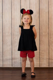 Shorties - icings, ruffles, truffles, ruffle leggings, icings leggings, ruffle tops, icing tops, icing shirts, ruffle dresses