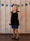 Shorties - icings, ruffles, truffles, ruffle leggings, icings leggings, ruffle tops, icing tops, icing shirts, ruffle dresses