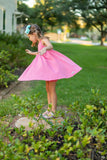 Barbie Pink Racerback Elli Dress - Little Fashionista Boutique