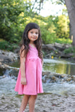 Barbie Pink Racerback Elli Dress - Little Fashionista Boutique