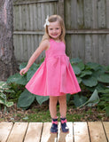 Barbie Pink Racerback Elli Dress - Little Fashionista Boutique