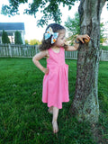 Barbie Pink Racerback Elli Dress - Little Fashionista Boutique