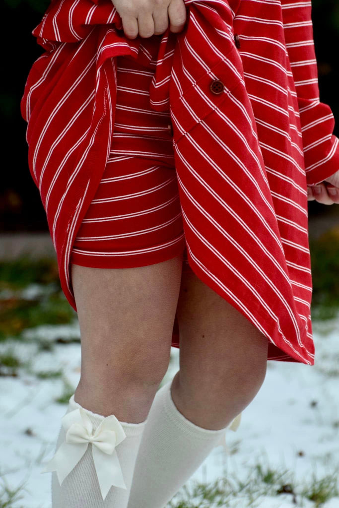 Candy Cane Stripe Gabby Shorts