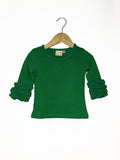 Green Icing Long Sleeve Top - Little Fashionista Boutique