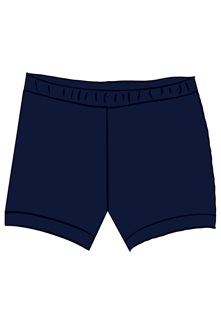 Navy Gabby Shorts