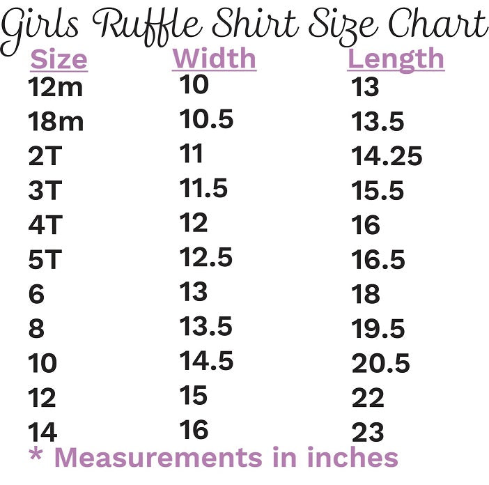 Youth Ruffle Short Sleeve Monogram Graphic Tees - ALL DESIGNS