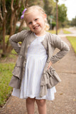 Cardigans - icings, ruffles, truffles, ruffle leggings, icings leggings, ruffle tops, icing tops, icing shirts, ruffle dresses