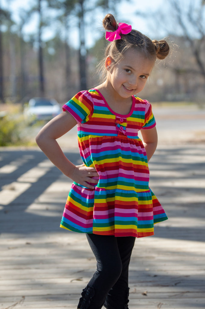 Short Sleeve Tops - icings, ruffles, truffles, ruffle leggings, icings leggings, ruffle tops, icing tops, icing shirts, ruffle dresses