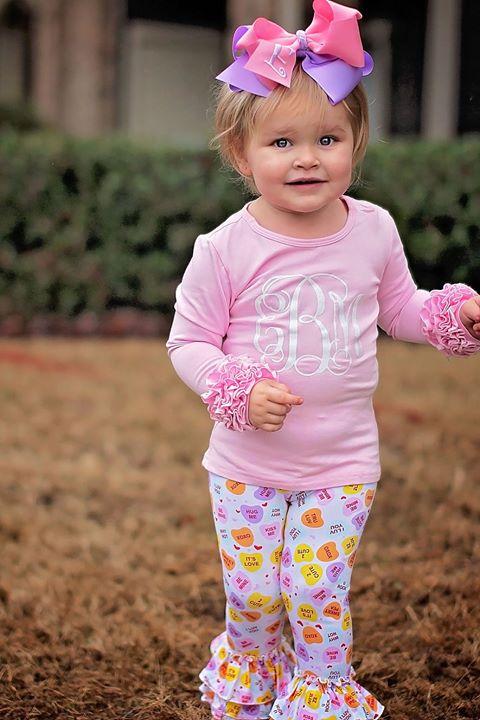 Ballet Pink Icing Long Sleeve Top - Little Fashionista Boutique