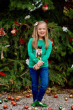 Long Sleeve Ruffle Button Top - ALL COLORS