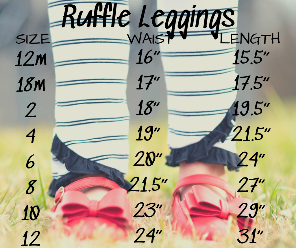 Leggings - icings, ruffles, truffles, ruffle leggings, icings leggings, ruffle tops, icing tops, icing shirts, ruffle dresses