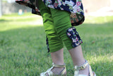 Capris - icings, ruffles, truffles, ruffle leggings, icings leggings, ruffle tops, icing tops, icing shirts, ruffle dresses