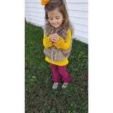 Mustard Icing Long Sleeve Top - Little Fashionista Boutique