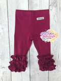 Icings - icings, ruffles, truffles, ruffle leggings, icings leggings, ruffle tops, icing tops, icing shirts, ruffle dresses