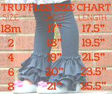 Truffles - icings, ruffles, truffles, ruffle leggings, icings leggings, ruffle tops, icing tops, icing shirts, ruffle dresses