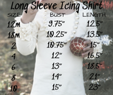 Cranberry Icing Long Sleeve Top -2 LEFT!