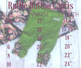 Capris - icings, ruffles, truffles, ruffle leggings, icings leggings, ruffle tops, icing tops, icing shirts, ruffle dresses