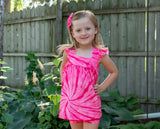 Pink Tie Dye Briella Tunic & Gabby Shorts Set