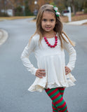 Ivory Long Sleeve Emmy Tunic
