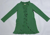 Kelly Green Olivia Button Pocket Cardigan