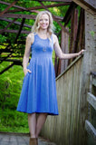 BLUE DOTS ADULT Elli Dress