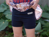 Navy Gabby Shorts