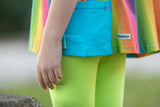 Chasing Rainbows Azure Blue 1/2 Sleeve Harper Tunic