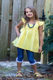 Sunshine Yellow Briella Tunic - LAST ONE!